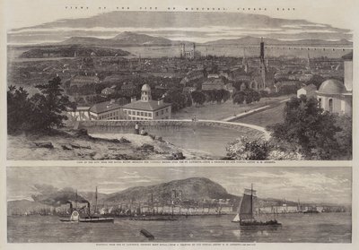 Vistas de la ciudad de Montreal, Canadá Este de Richard Principal Leitch